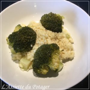 Risotto aux brocolis